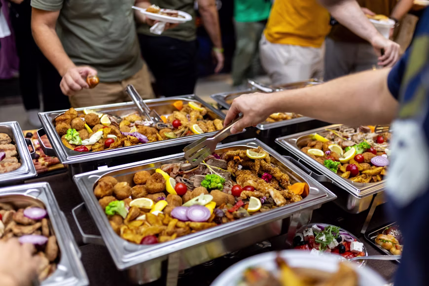 Prasmanan catering pernikahan
