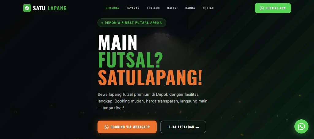 Website Fustal